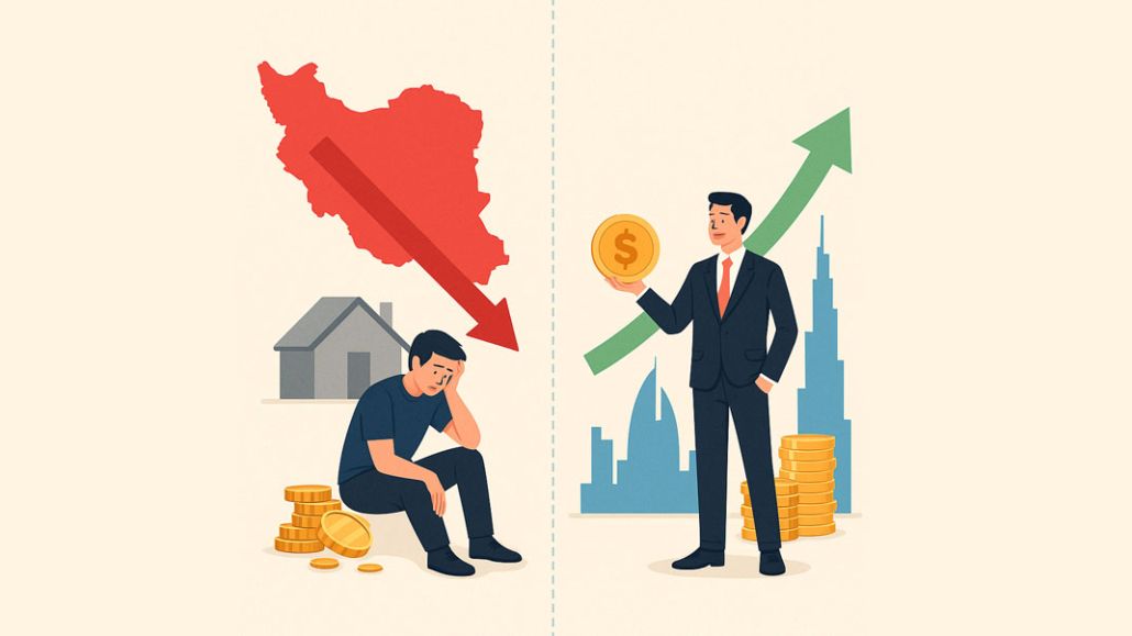 ضرر کوچک در ایران و سودهای بزرگ در دبی