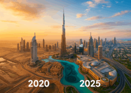 تغییرات دبی از 2020 تا 2025