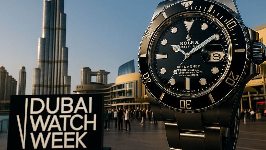 نمایشگاه هفته ساعت دبی در برج خلیفه