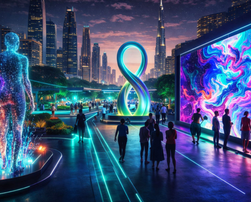 Dubai Green Spine؛ سبزترین بزرگراه جهان