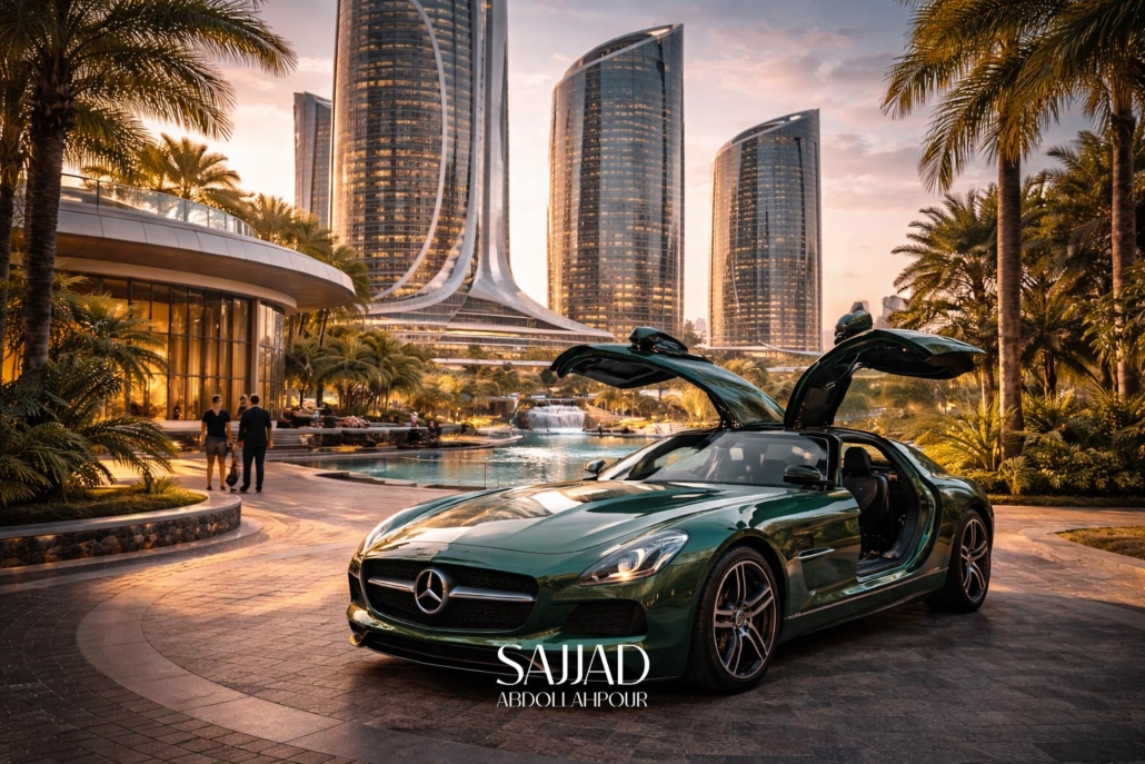 دی ان ای مرسدس بنز در سبک ساختمان سازی