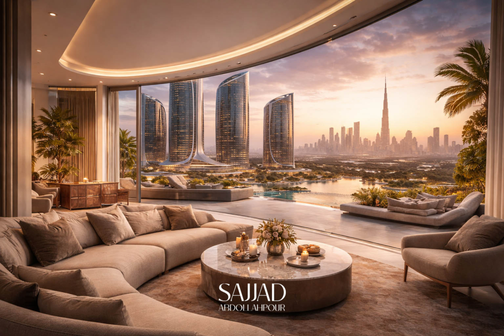 نمای مفهومی شهرک مرسدس بنز