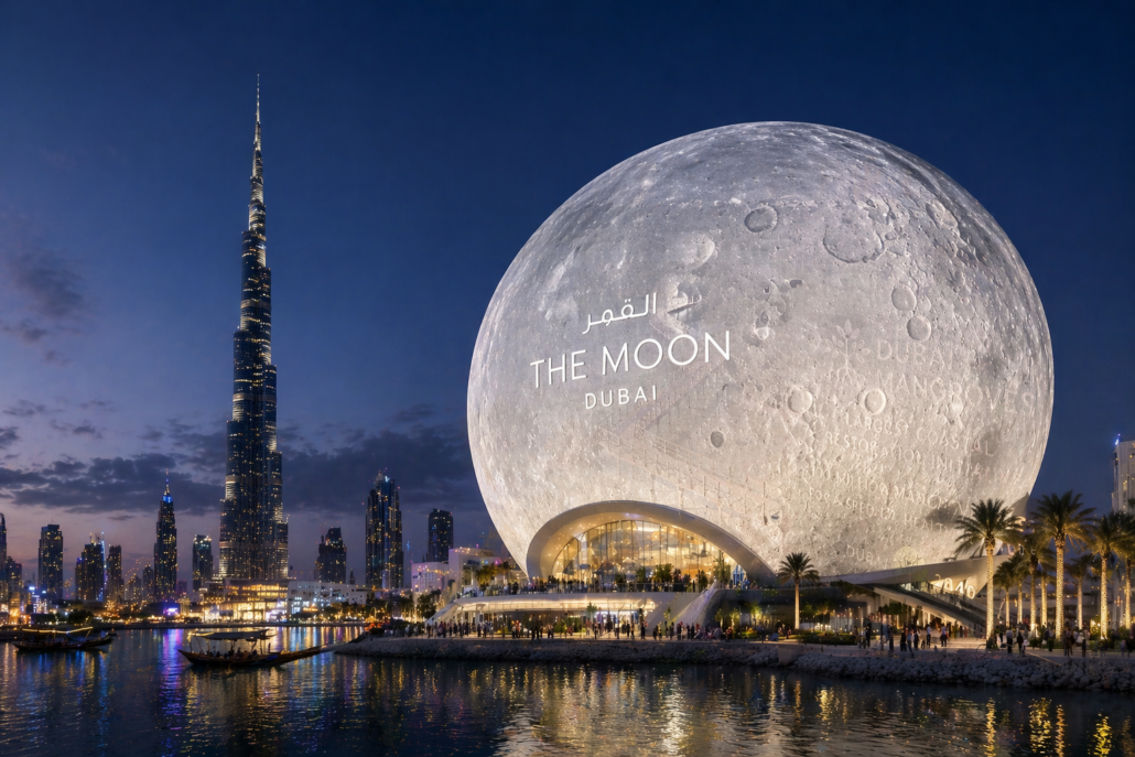The Moon  ماه در دبی