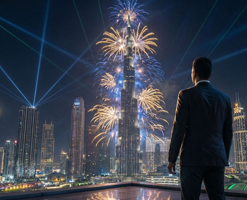 آتش بازی برج خلیفه 2026