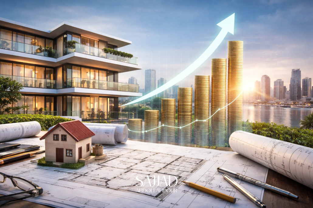 نقش دیزاین معماری، طراحی پلان و نمای ساختمان در حفظ ارزش و رشد قیمت ملک