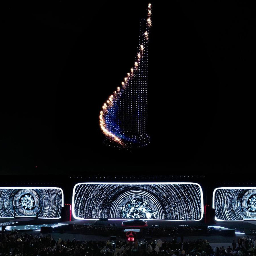 مراسم لانچ پروژه بن غاطی مرسدس بنز