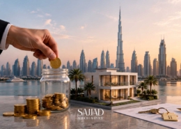 تصویر مفهومی Down Payment و پیش‌پرداخت خرید ملک در دبی